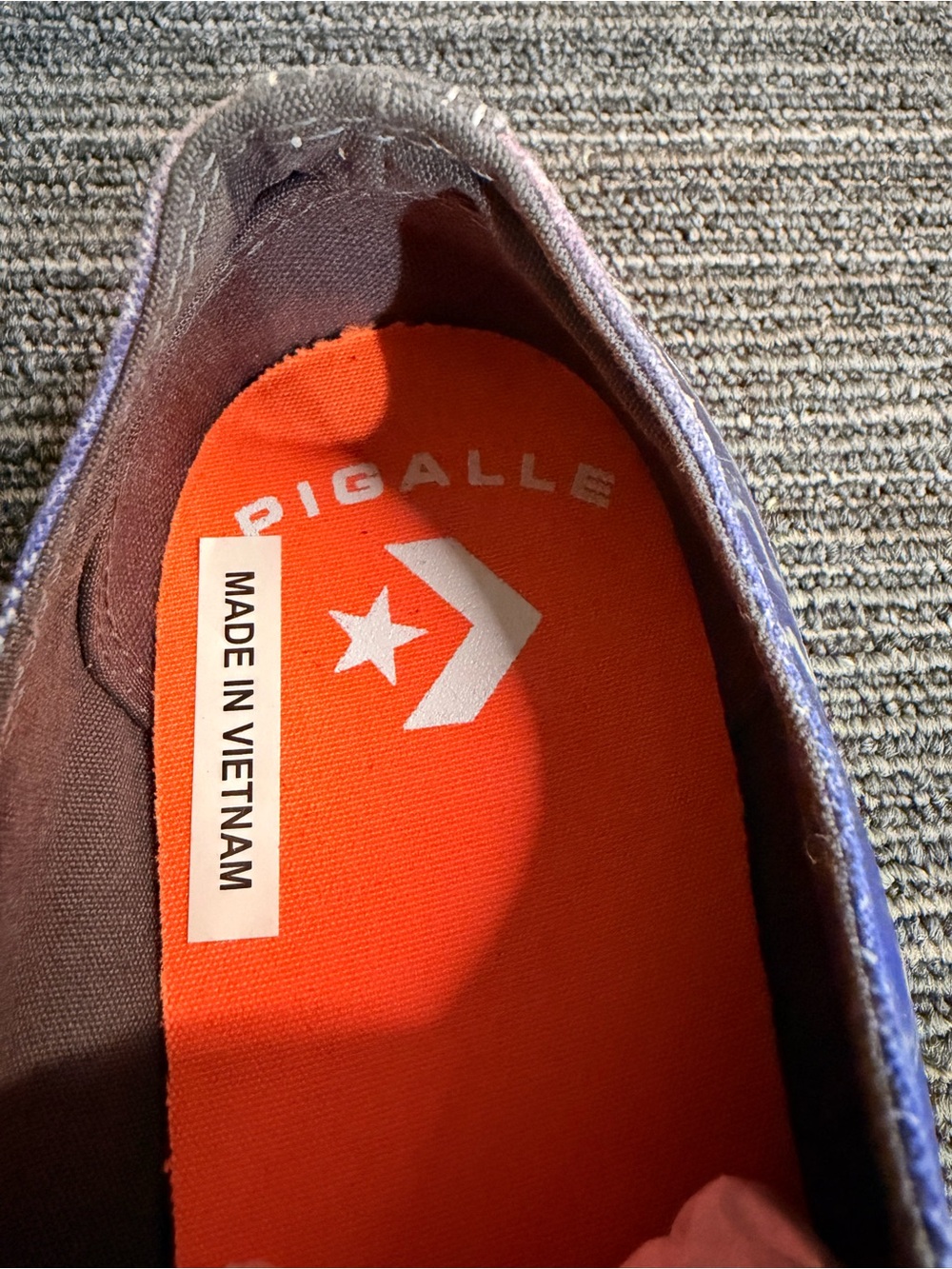 Converse Pigalle x Chuck 70 low ‘Lightning Storm’ Unisex Men’s 9.5 Women’s 11.5 - Picture 8 of 11